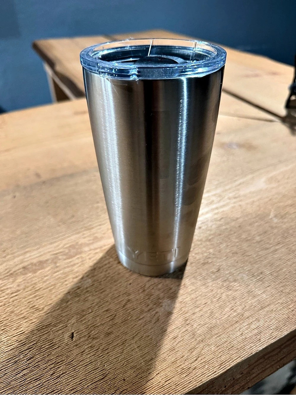 Yeti Rambler 20 oz Tumbler Stainless Steel Silver